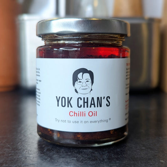 YOK CHAN'S CHILLI OIL - SINGLE JAR (ALL SOLIDS)