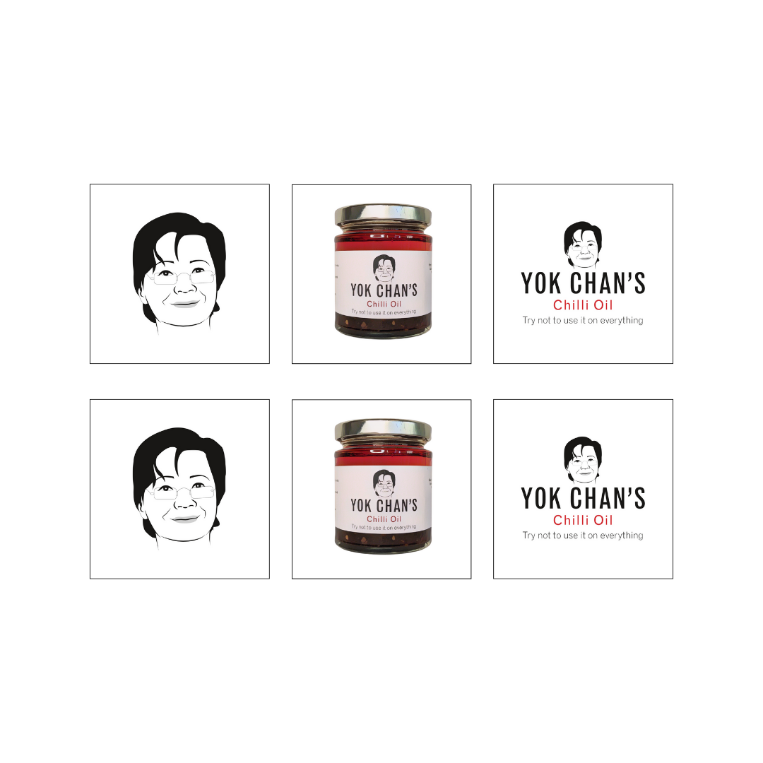 Yok Chan's Chilli Oil Stickers