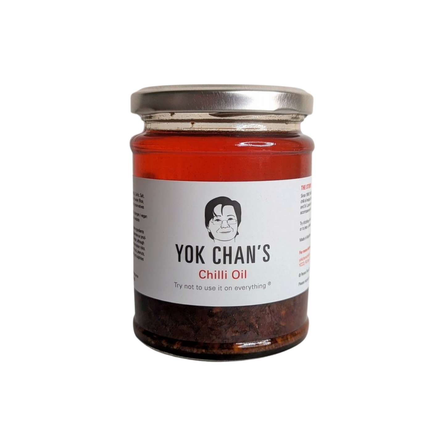 Yok Chan’s Chilli Oil 300ml - Single Jar