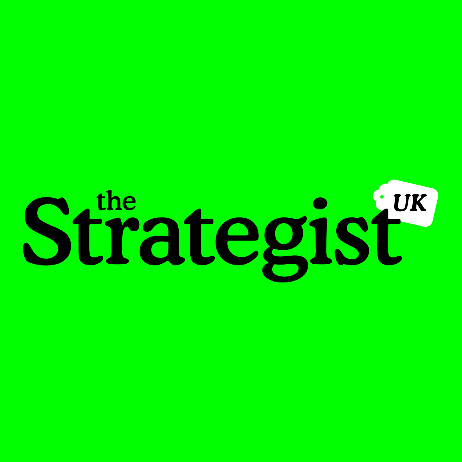 Logo for the Strategist UK magazine